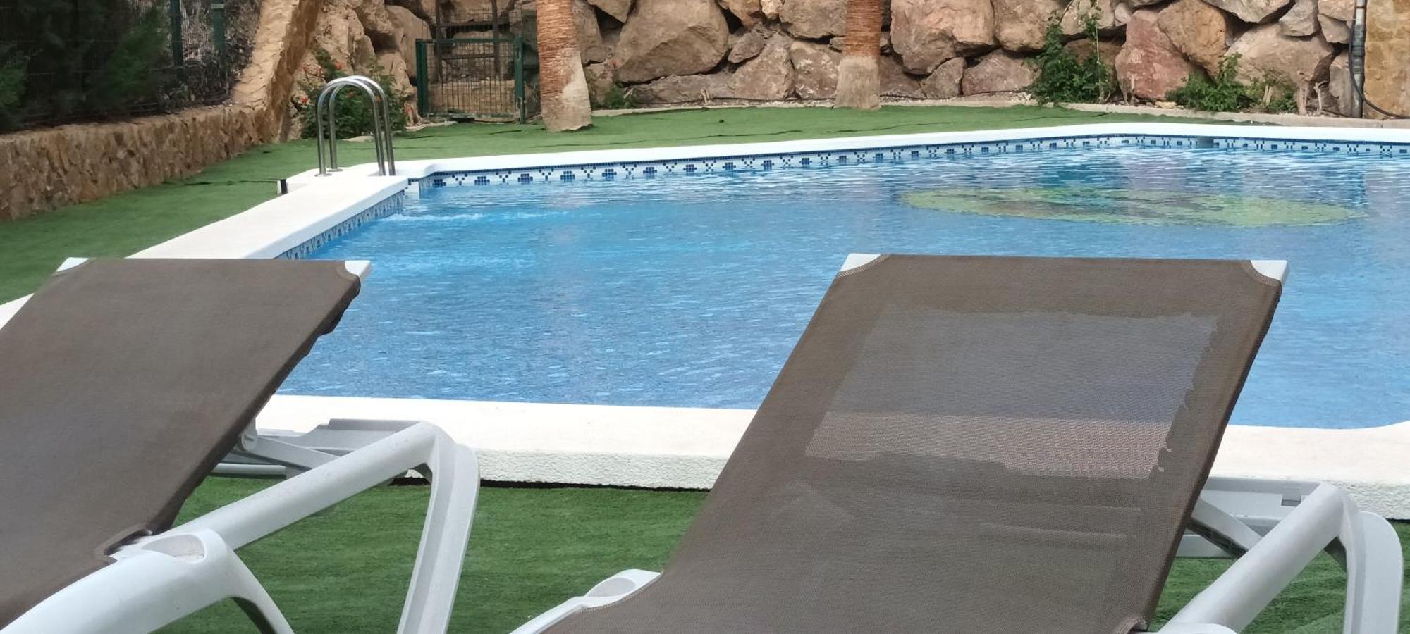 Apartamento Tranquilo Cerca De Buena Piscina Y Con Buen Aire Acondicionado 阿桂拉斯 外观 照片